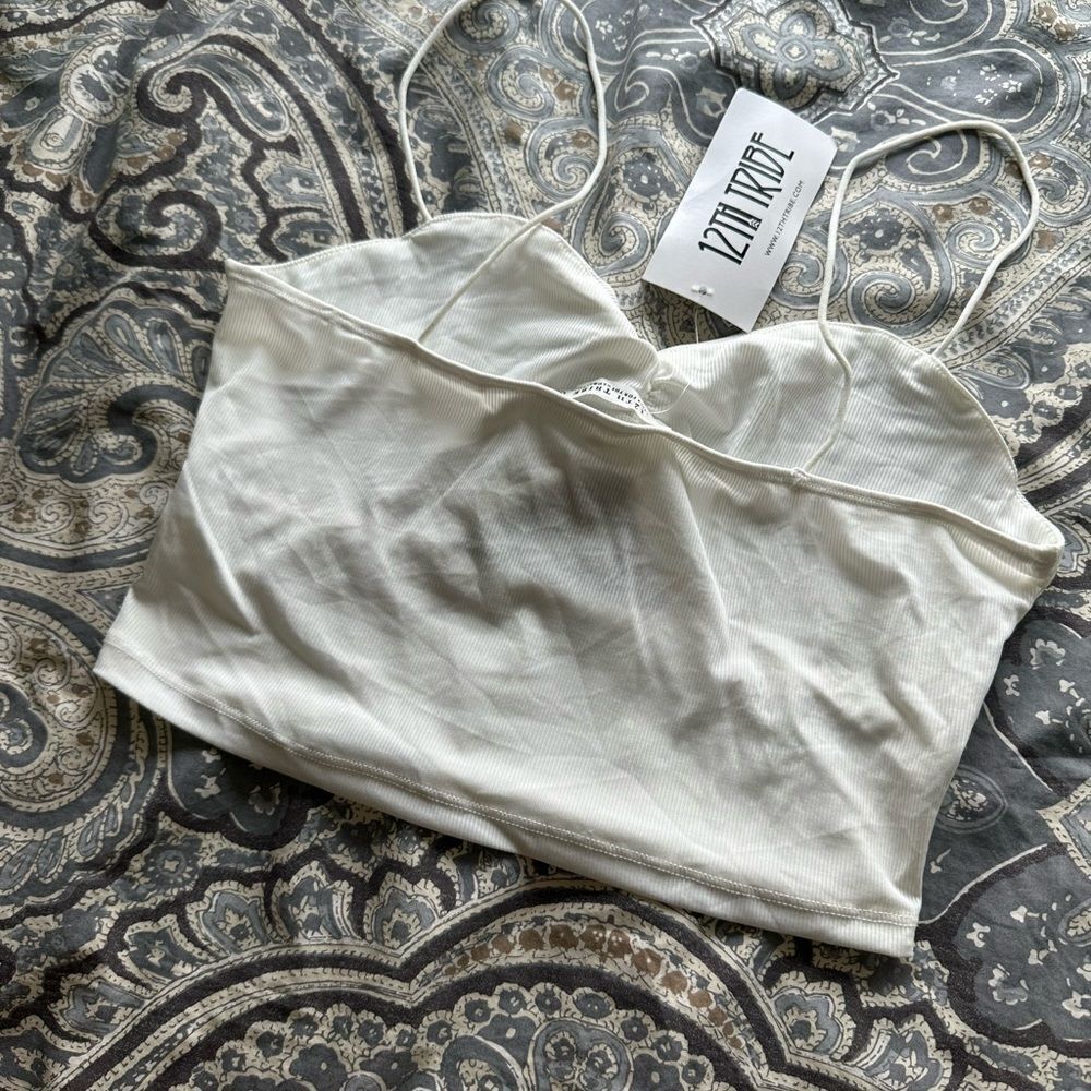 12th Tribe Cropped Tank - Picture 2 of 5
